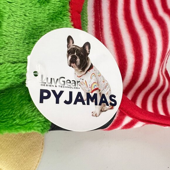 LuvGear Dog PJ's "Pyjamas" Christmas Fairy Fleece Size S Pajamas - Picture 4 of 6